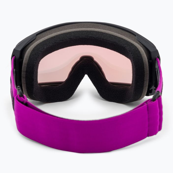 Oakley Line Miner matte ultra purple/prizm snow hi pink iridium ski goggles OO7093-57 3