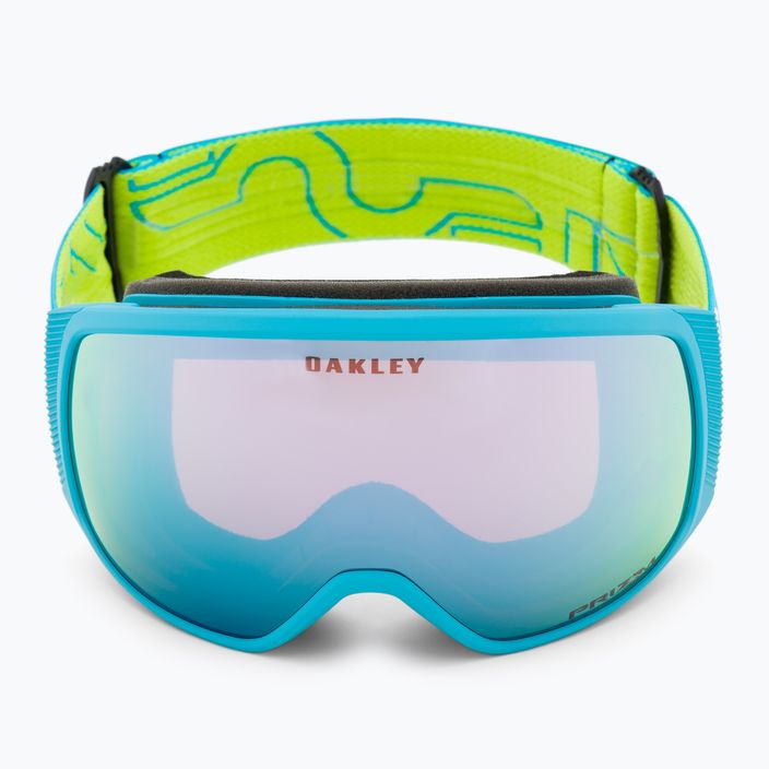 Oakley Flight Tracker sky blue/prizm snow sapphire iridium ski goggles OO7105-50 2