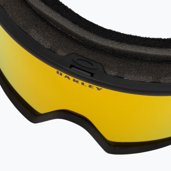 Oakley Target Line matte black/fire iridium ski goggles OO7120-03 5