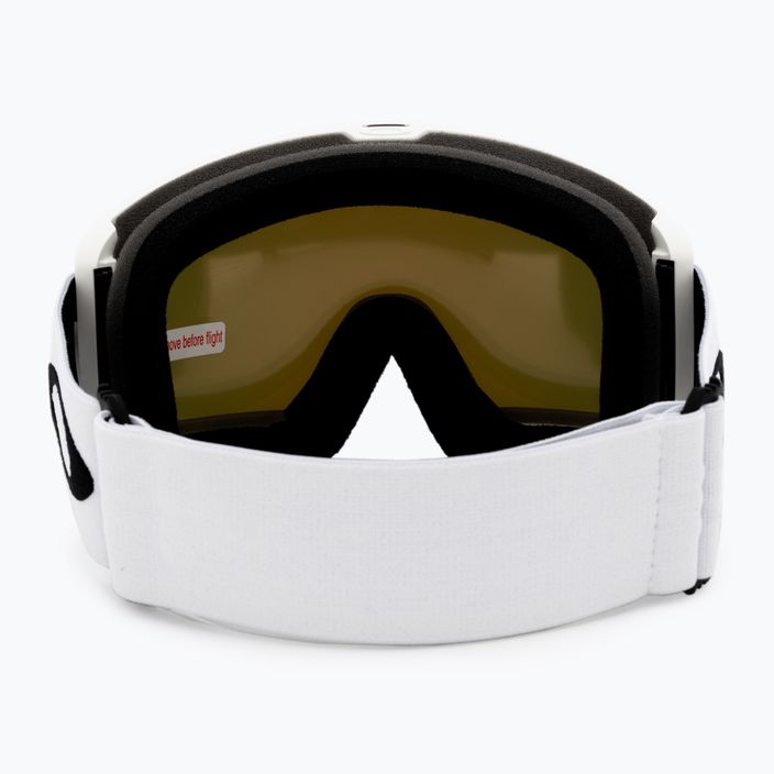 Oakley Target Line matte white/fire iridium ski goggles OO7120-07 3