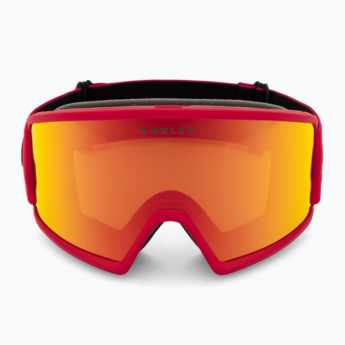 Oakley Target Line redline/fire iridium ski goggles 2