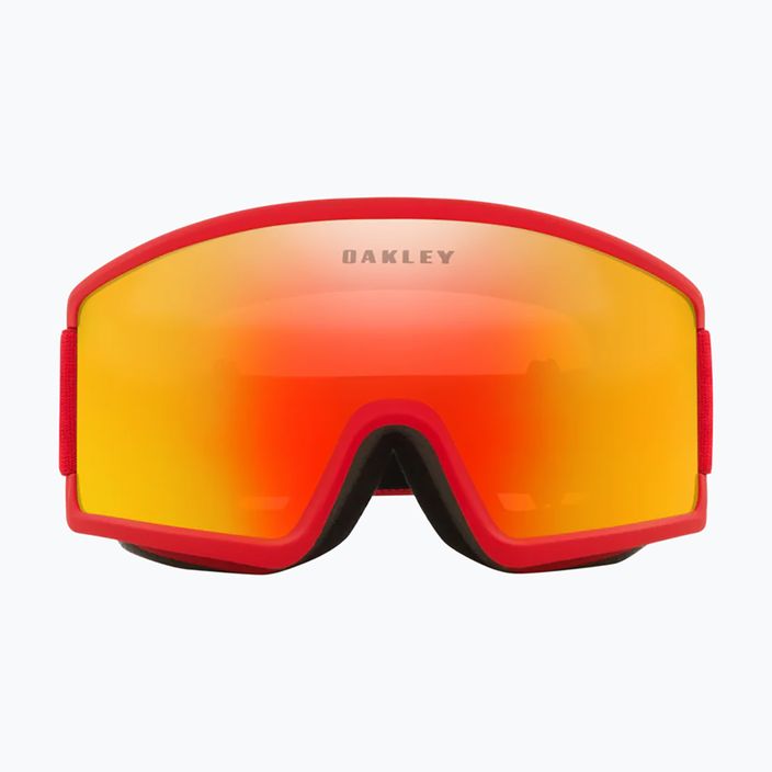 Oakley Target Line redline/fire iridium ski goggles 6