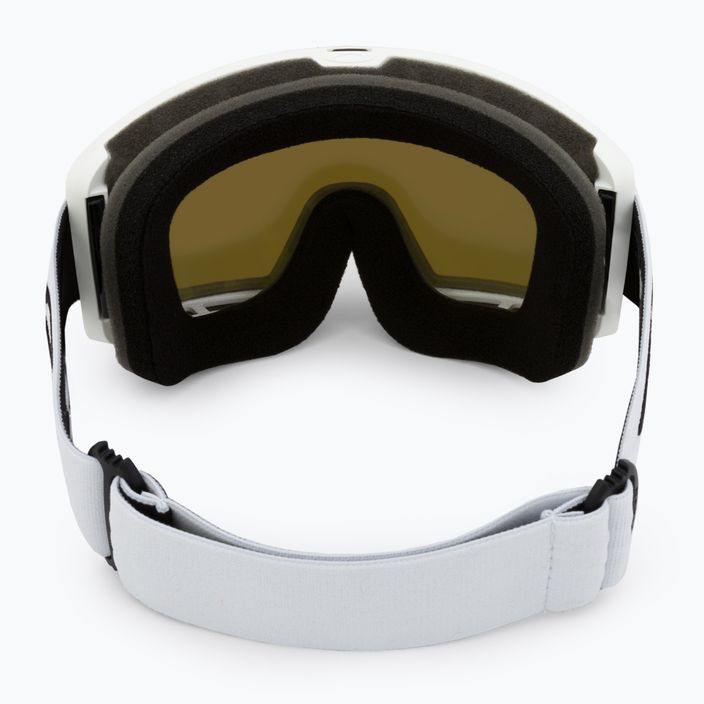 Oakley Target Line matte white/fire iridium ski goggles OO7121-07 3