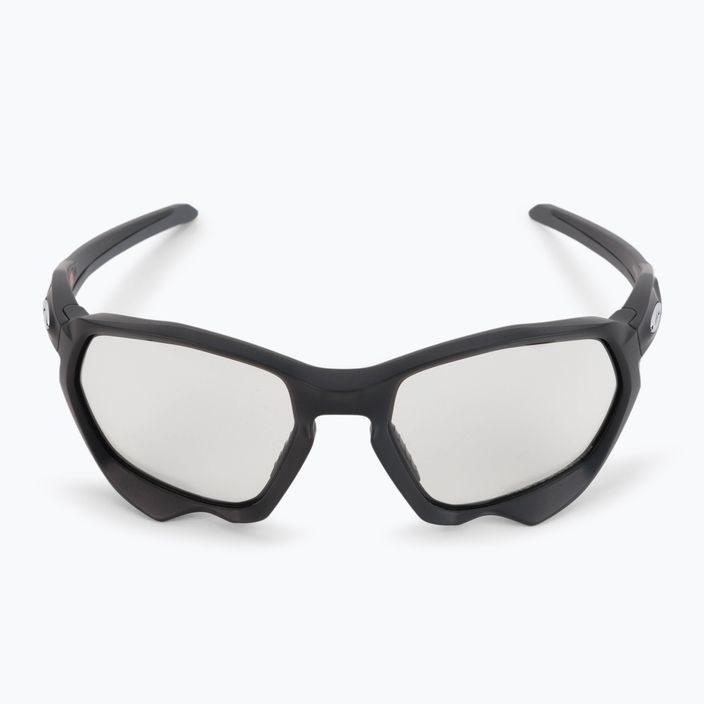 Oakley Plazma matte carbon/clear to black photochromic sunglasses 0OO9019 3