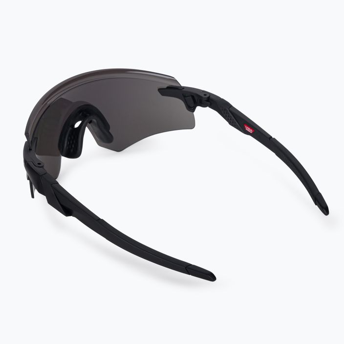 Oakley Encoder matte black/prizm black cycling glasses 0OO9471 2
