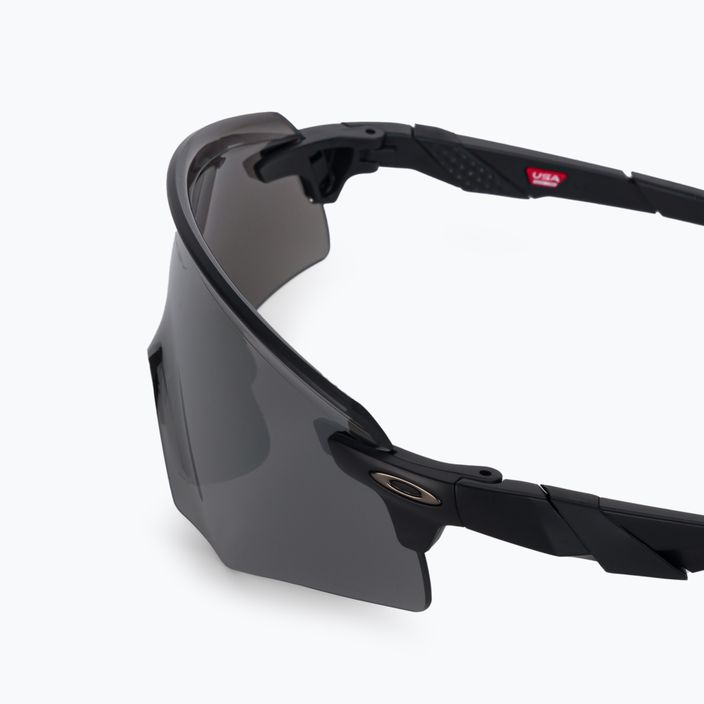 Oakley Encoder matte black/prizm black cycling glasses 0OO9471 4