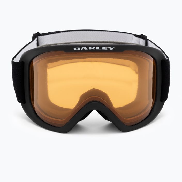 Oakley O-Frame 2.0 Pro matte black/persimmon ski goggles OO7124-01 2