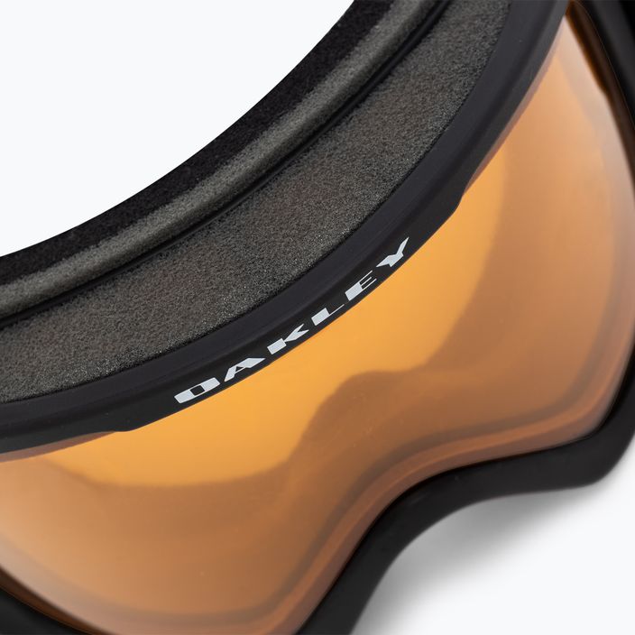 Oakley O-Frame 2.0 Pro matte black/persimmon ski goggles OO7124-01 5