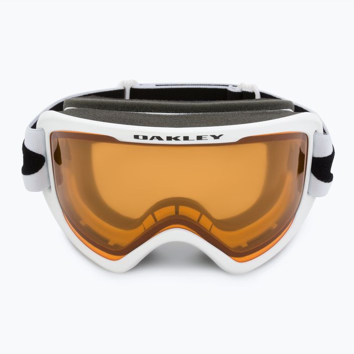 Oakley O-Frame 2.0 Pro matte white/persimmon ski goggles OO7125-03 2