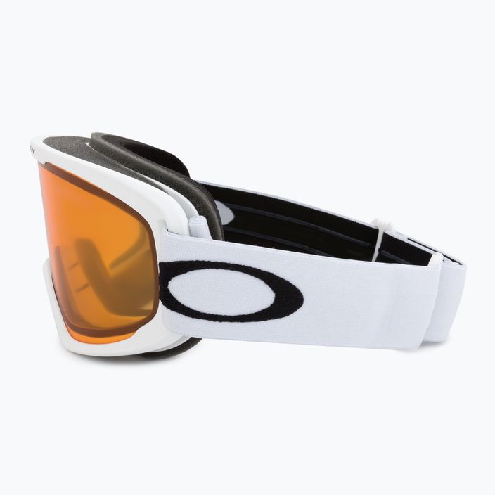 Oakley O-Frame 2.0 Pro matte white/persimmon ski goggles OO7125-03 4