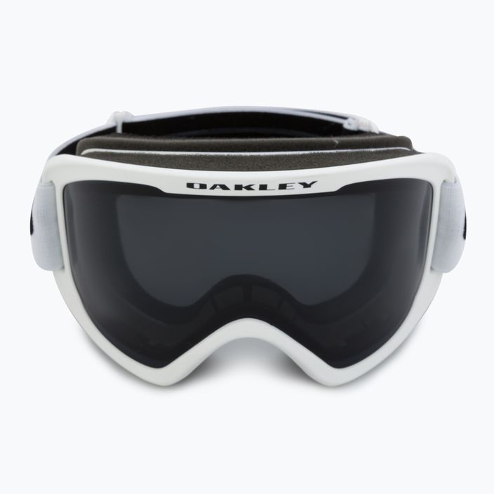 Oakley O-Frame 2.0 Pro matte white/dark grey ski goggles OO7125-04 2