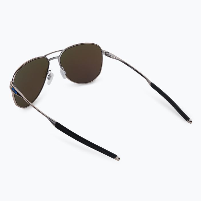 Oakley Contrail satin chrome/prizm sapphire sunglasses 0OO4147 2