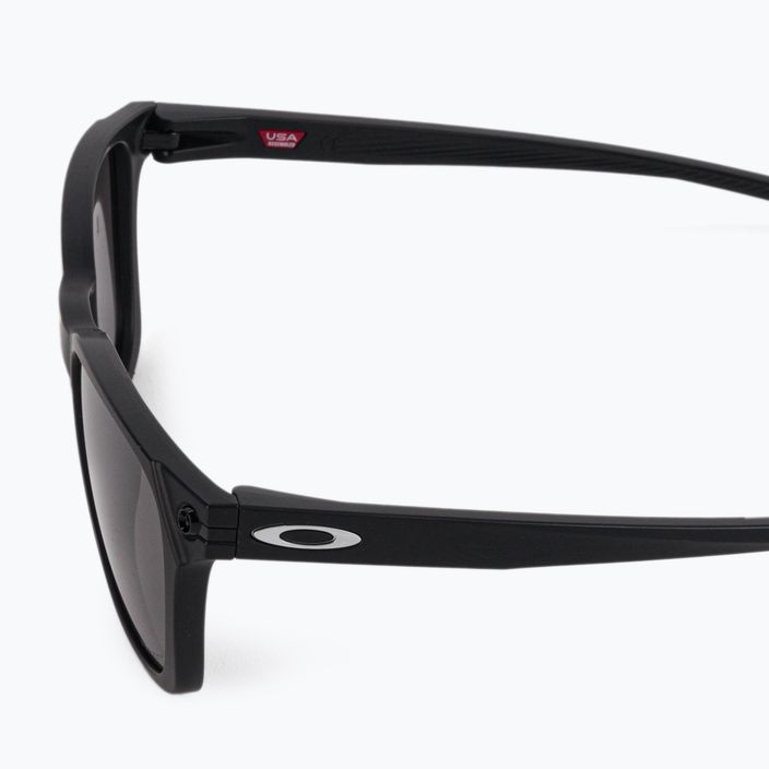 Oakley Ojector matte black/prizm grey sunglasses 0OO9018 4