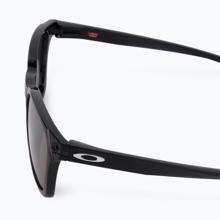 Oakley Ojector black ink/prizm black polarized sunglasses 0OO9018 4