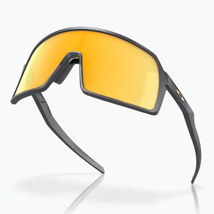 Oakley Sutro S matte carbon/prizm 24k sunglasses 4