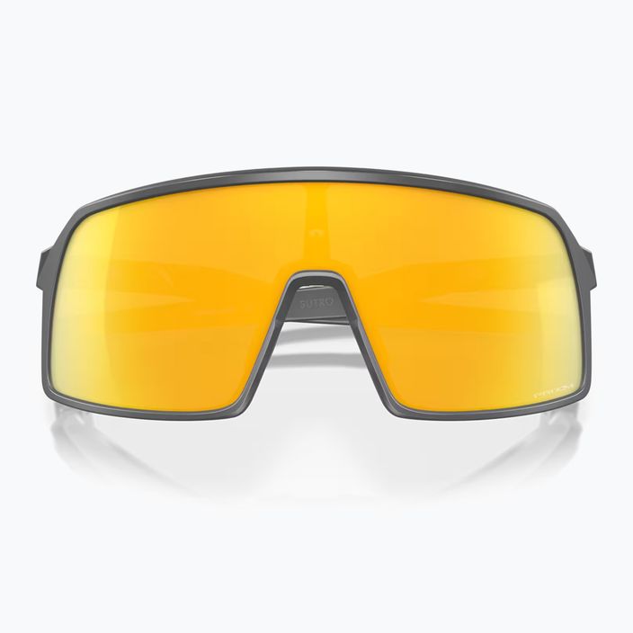 Oakley Sutro S matte carbon/prizm 24k sunglasses 5