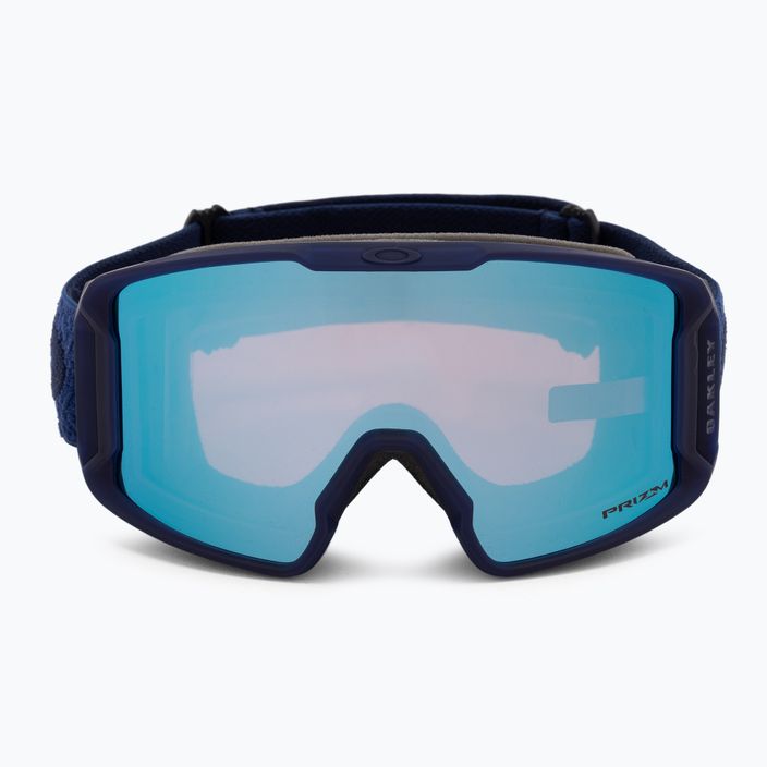 Oakley Line Miner ski goggles navy aura/prizm snow sapphire iridium OO7093-61 2