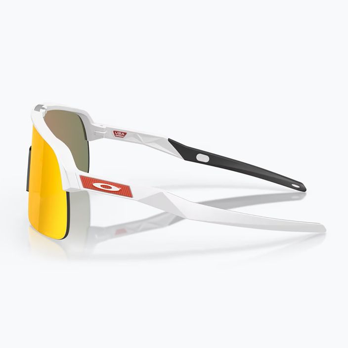 Oakley Sutro Lite matte white/prizm ruby sunglasses 3
