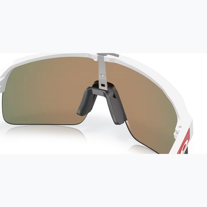 Oakley Sutro Lite matte white/prizm ruby sunglasses 7