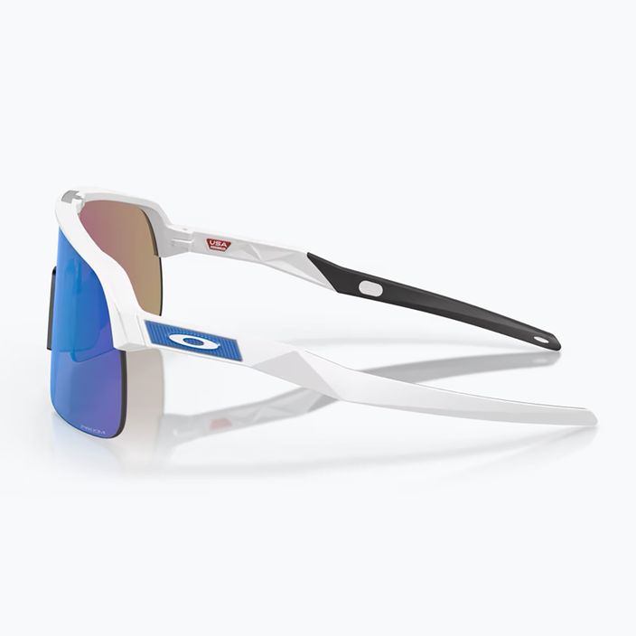 Oakley Sutro Lite matte white/prizm sapphire sunglasses 3