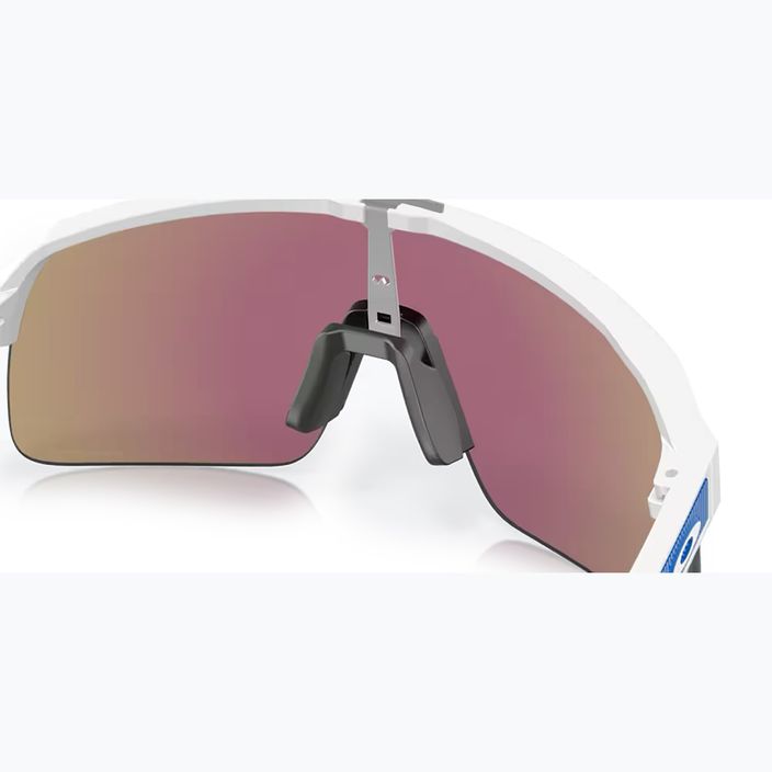 Oakley Sutro Lite matte white/prizm sapphire sunglasses 7