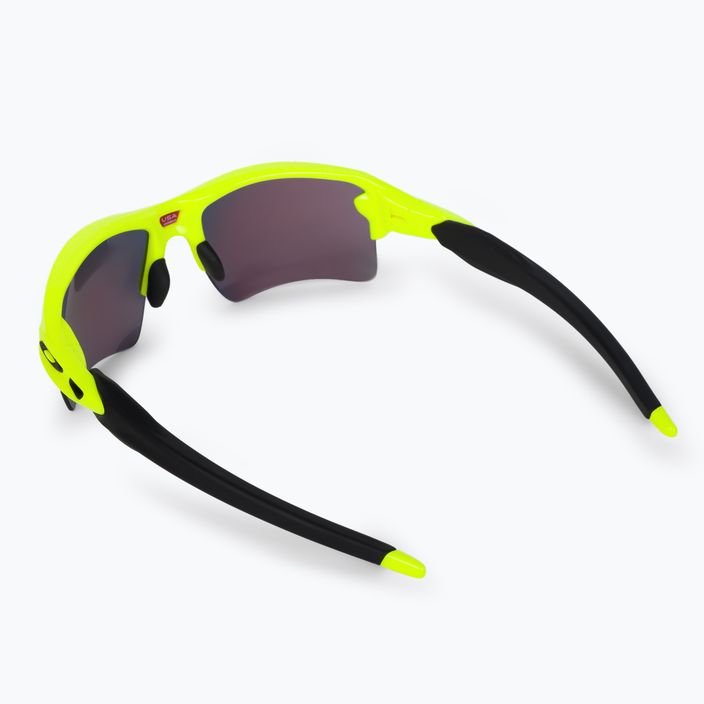 Oakley Flak 2.0 XL tennis ball yellow/prizm road sunglasses 0OO9188 2