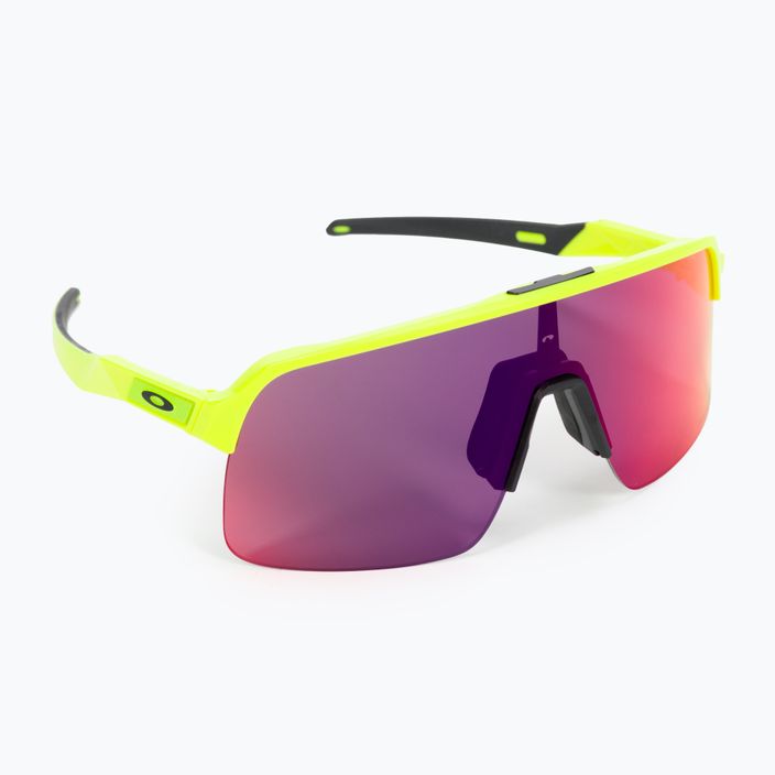 Oakley Sutro Lite matte tennis ball yellow/prizm road cycling glasses 0OO9463
