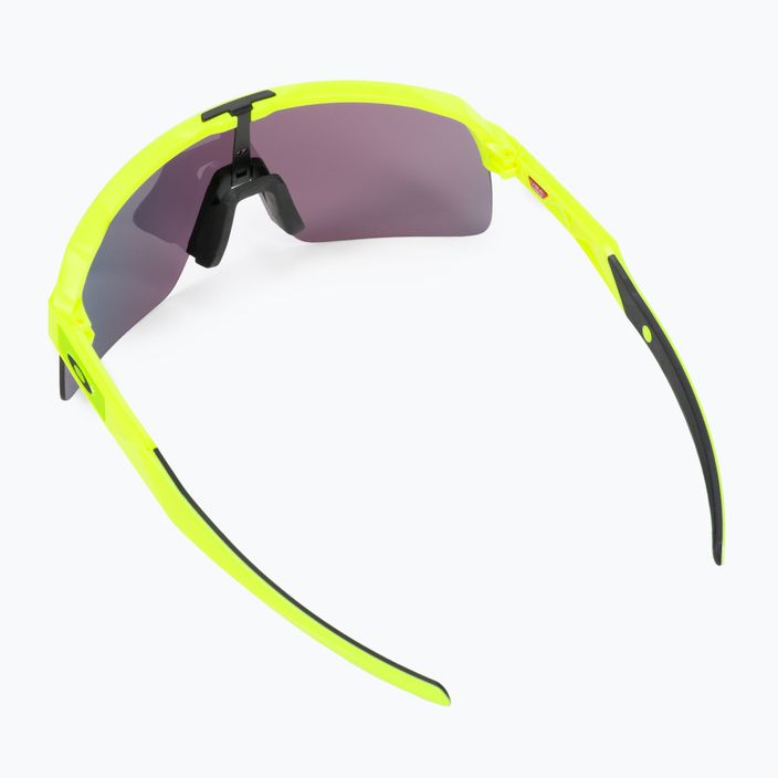 Oakley Sutro Lite matte tennis ball yellow/prizm road cycling glasses 0OO9463 2