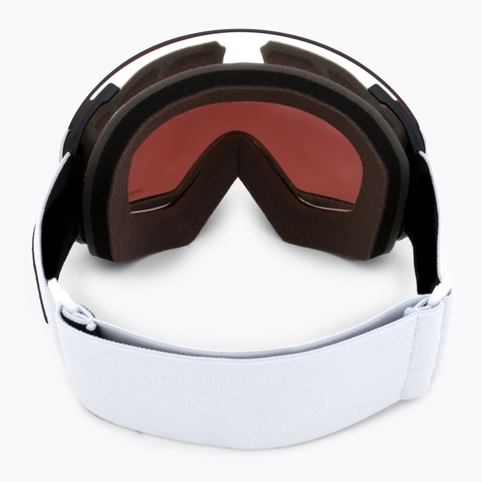 Oakley Flight Deck matte white/prizm garnet ski goggles OO7050-B9 3
