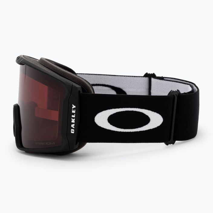 Oakley Line Miner matte black/prizm garnet ski goggles OO7070-B8 4