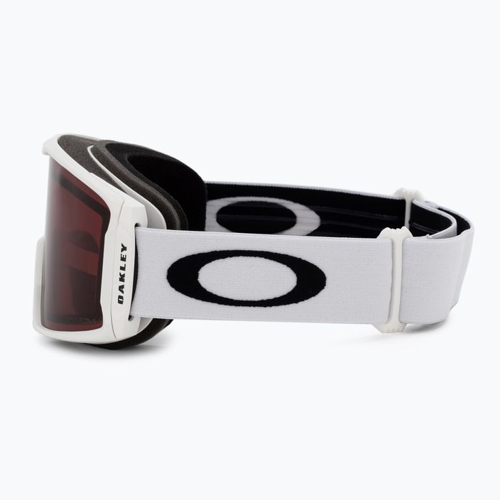 Oakley Line Miner matte white/prizm garnet ski goggles OO7093-65 4