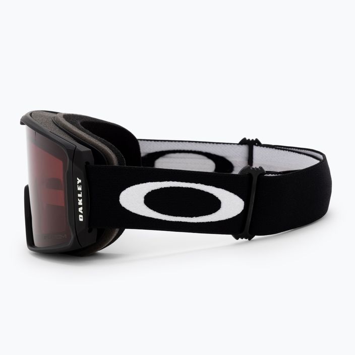 Oakley Line Miner matte black/prizm garnet ski goggles OO7093-64 4
