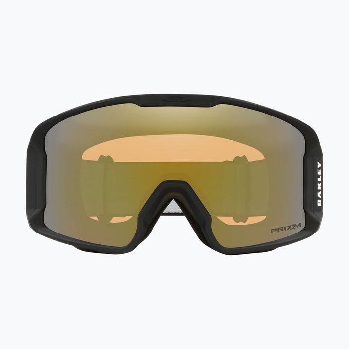 Oakley Line Miner matte black/prizm sage gold ski goggles 2