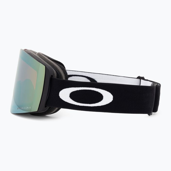 Oakley Fall Line matte black/prizm sage gold ski goggles 4