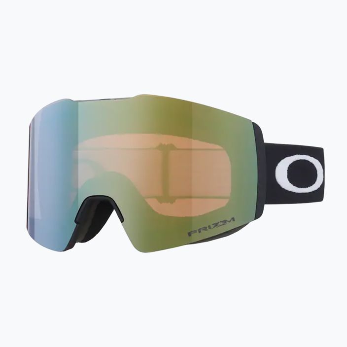 Oakley Fall Line matte black/prizm sage gold ski goggles 5