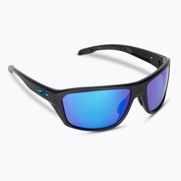 Oakley Split Shot matte black/prizm sapphire polarized sunglasses 2