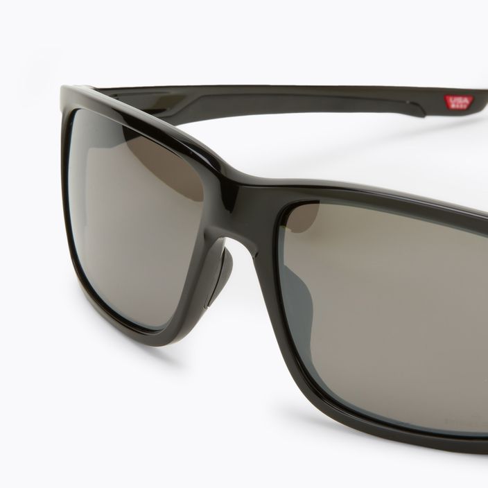 Oakley Mainlink XL polished black/prizm black sunglasses 0OO9264 5