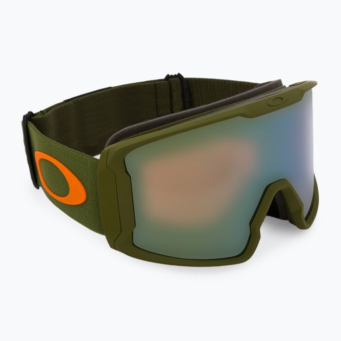 Oakley Line Miner ski goggles sammy carlson/prizm sage gold iridium OO7070-D7