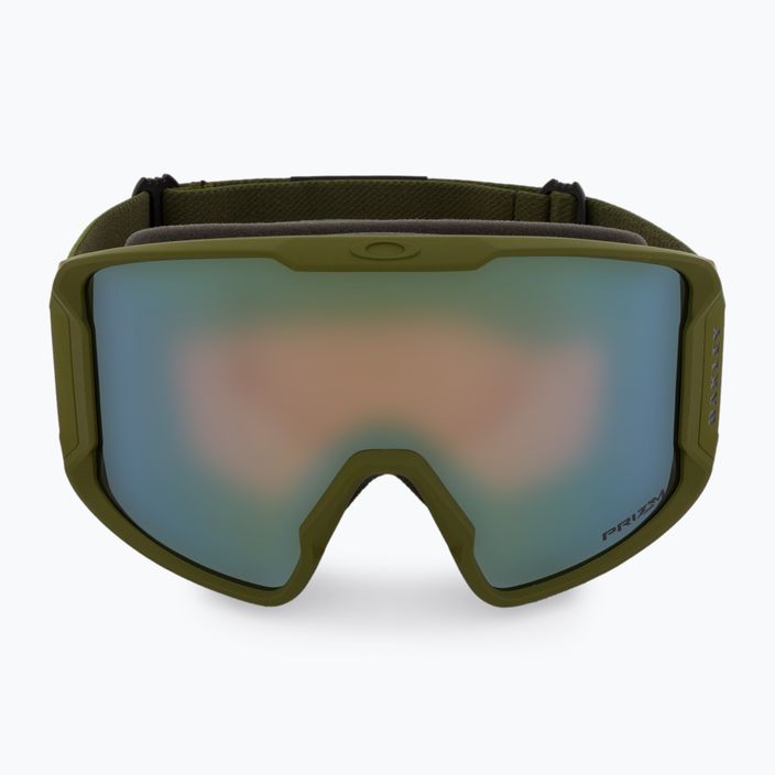 Oakley Line Miner ski goggles sammy carlson/prizm sage gold iridium OO7070-D7 2