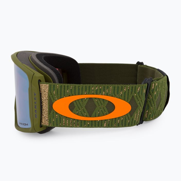 Oakley Line Miner ski goggles sammy carlson/prizm sage gold iridium OO7070-D7 4