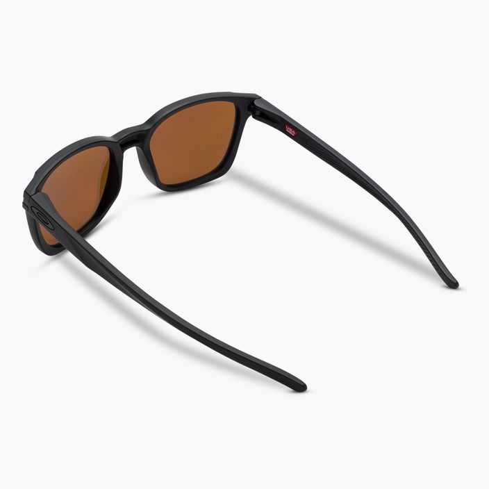 Oakley Ojector matte black/prizm 24k polarized sunglasses 2