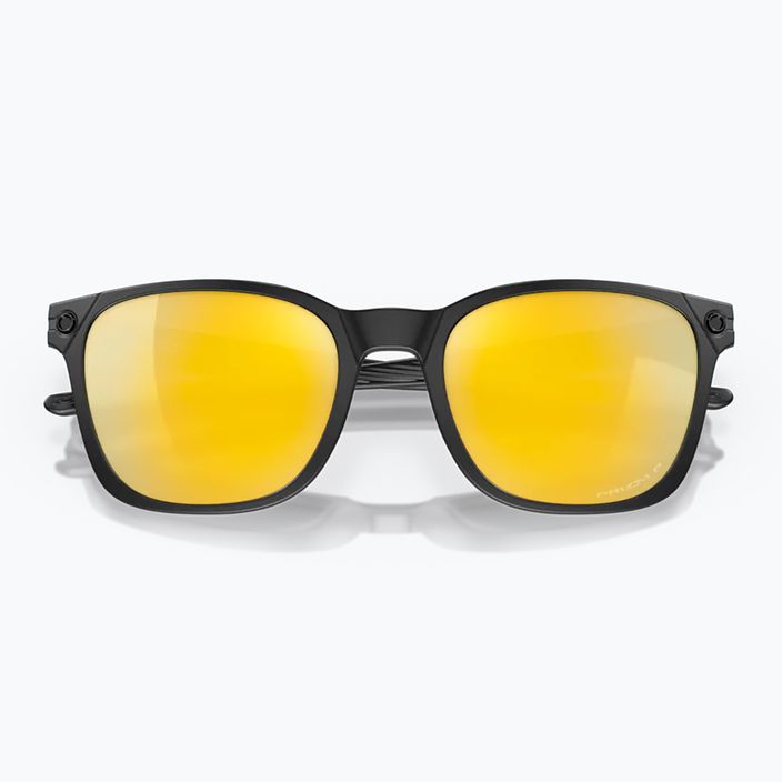 Oakley Ojector matte black/prizm 24k polarized sunglasses 10