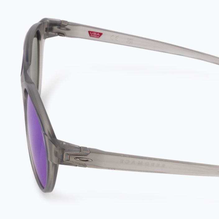Oakley Reedmace matte grey ink/prizm sapphire sunglasses 0OO9126 4