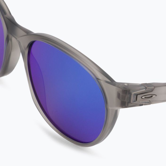 Oakley Reedmace matte grey ink/prizm sapphire sunglasses 0OO9126 5