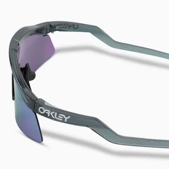 Oakley Hydra crystal black/prizm violet sunglasses 4
