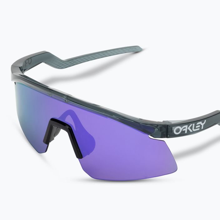 Oakley Hydra crystal black/prizm violet sunglasses 5