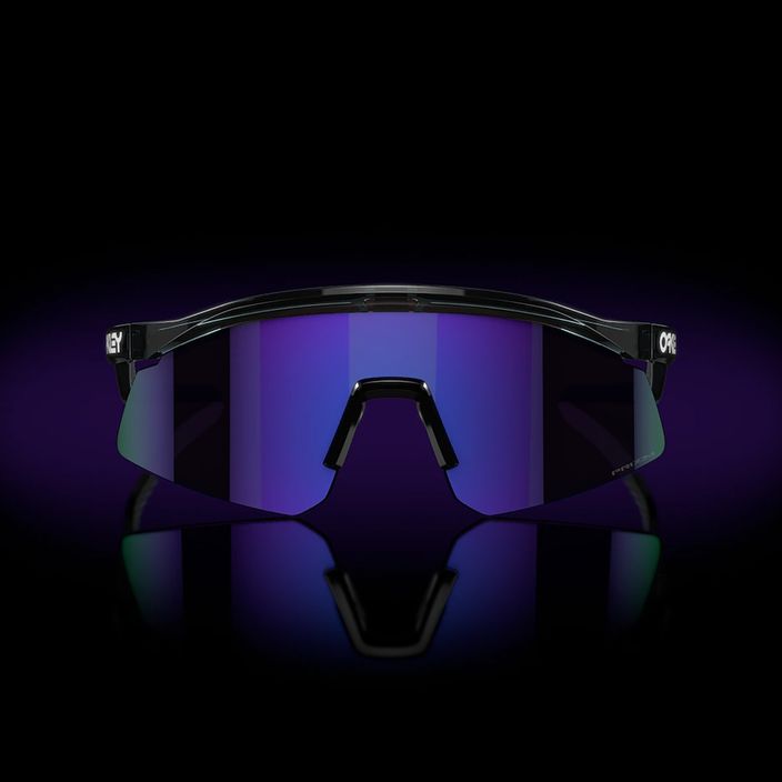 Oakley Hydra crystal black/prizm violet sunglasses 7