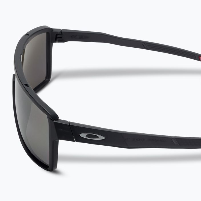 Oakley Castel matte black ink/prizm black polarized hiking glasses 4