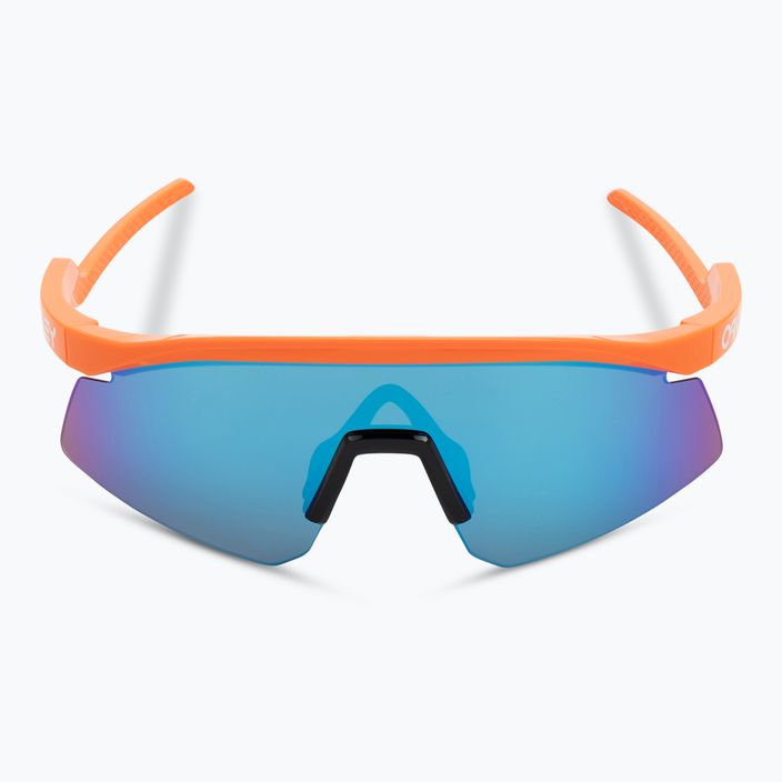 Oakley Hydra neon orange/prizm sapphire sunglasses 3