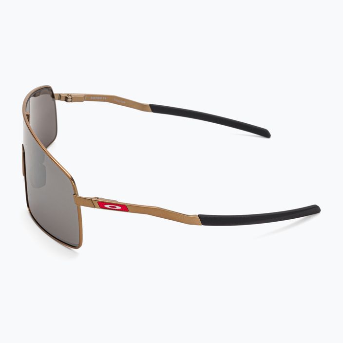 Oakley Sutro Ti matte gold/prizm black sunglasses 4